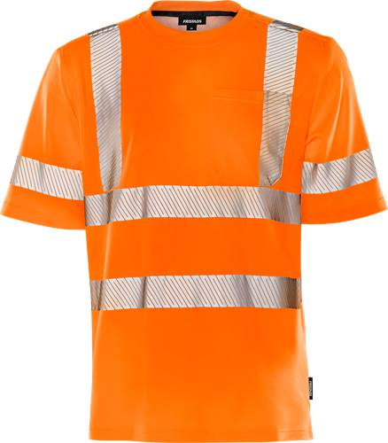 Fristads High Vis T-Shirt Kl. 2 7407 THV - Warnschutz-Orange/4XL 100973-230-4XL