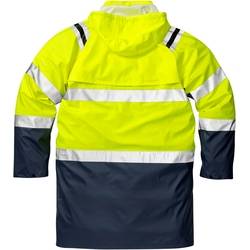 HI-VIS Regenmantel 114040-171 Gr. XS Warnschutz gelb/marine, 100% Polyester ca.
