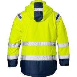 HI-VIS Airtech Damen Winterjacke Gr. XS gelb/marine, 100% Polyester 126547-171