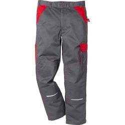 Icon Bundhose 100805-866 Gr. C160 grau/rot, 65% Poly/35% BW ca. 295 g/m²
