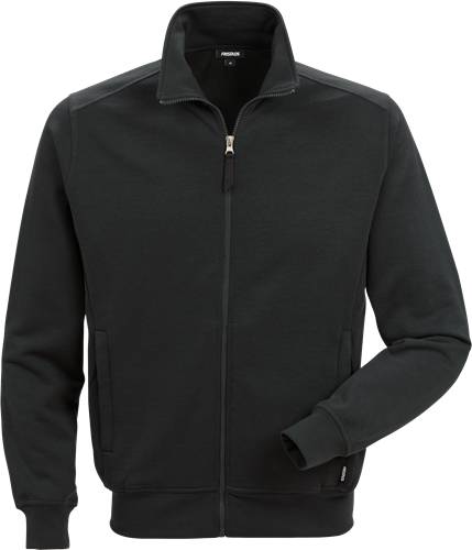 Fristads Sweatjacke 7608 SM - Schwarz/3XL 114142-940-3XL