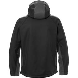 Softshelljacke 124149-996 Gr. S schwarz/grau, 100% Polyester ca. 280 g/m²