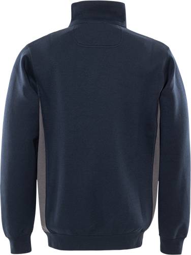 Fristads Acode Zipper-Sweatshirt 1705 DF - Marine/Grau/3XL 100209-586-3XL