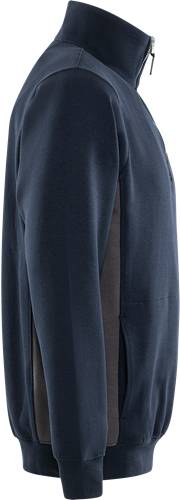 Fristads Acode Zipper-Sweatshirt 1705 DF - Marine/Grau/3XL 100209-586-3XL