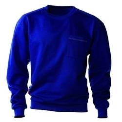 Kansas-Match Sweatshirt Dunkelblau Gr. M 65% Poly/35% BW, 310g/m²