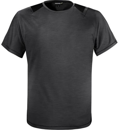 Fristads Green Funktions-T-Shirt 7520 GRK - Grau/Schwarz/3XL 129825-896-3XL