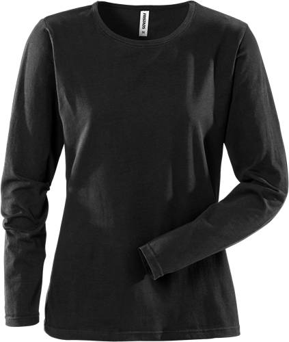 Fristads Acode Stretch-T-Shirt Langarm Damen 1927 ELA - Schwarz/S 124214-940-S