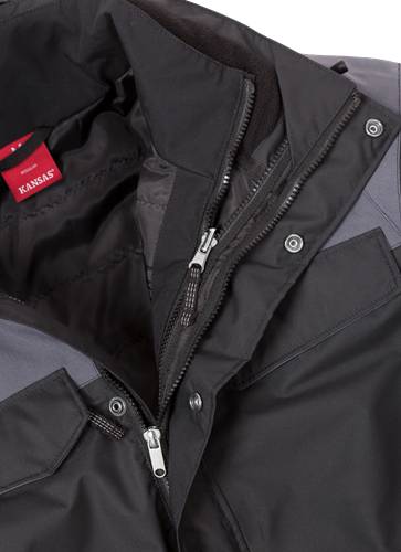 Fristads Icon Airtech® 3in1 Jacke 4056 GTT - Schwarz/Grau/M 126248-996-M