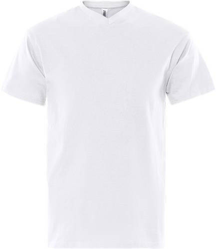 Fristads Acode T-Shirt mit V-Ausschnitt 1913 BSJ - Weiß/3XL 100241-900-3XL