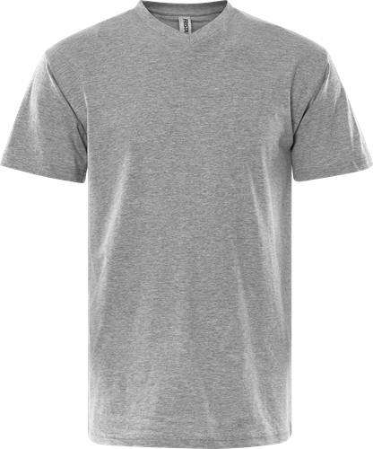 Fristads Acode T-Shirt mit V-Ausschnitt 1913 BSJ - Hellgrau/XL 100241-910-XL
