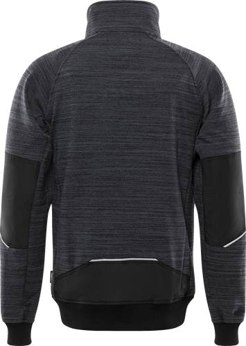 Fristads Sweatjacke 7052 SMP - Grau/Schwarz/XS 125026-896-XS