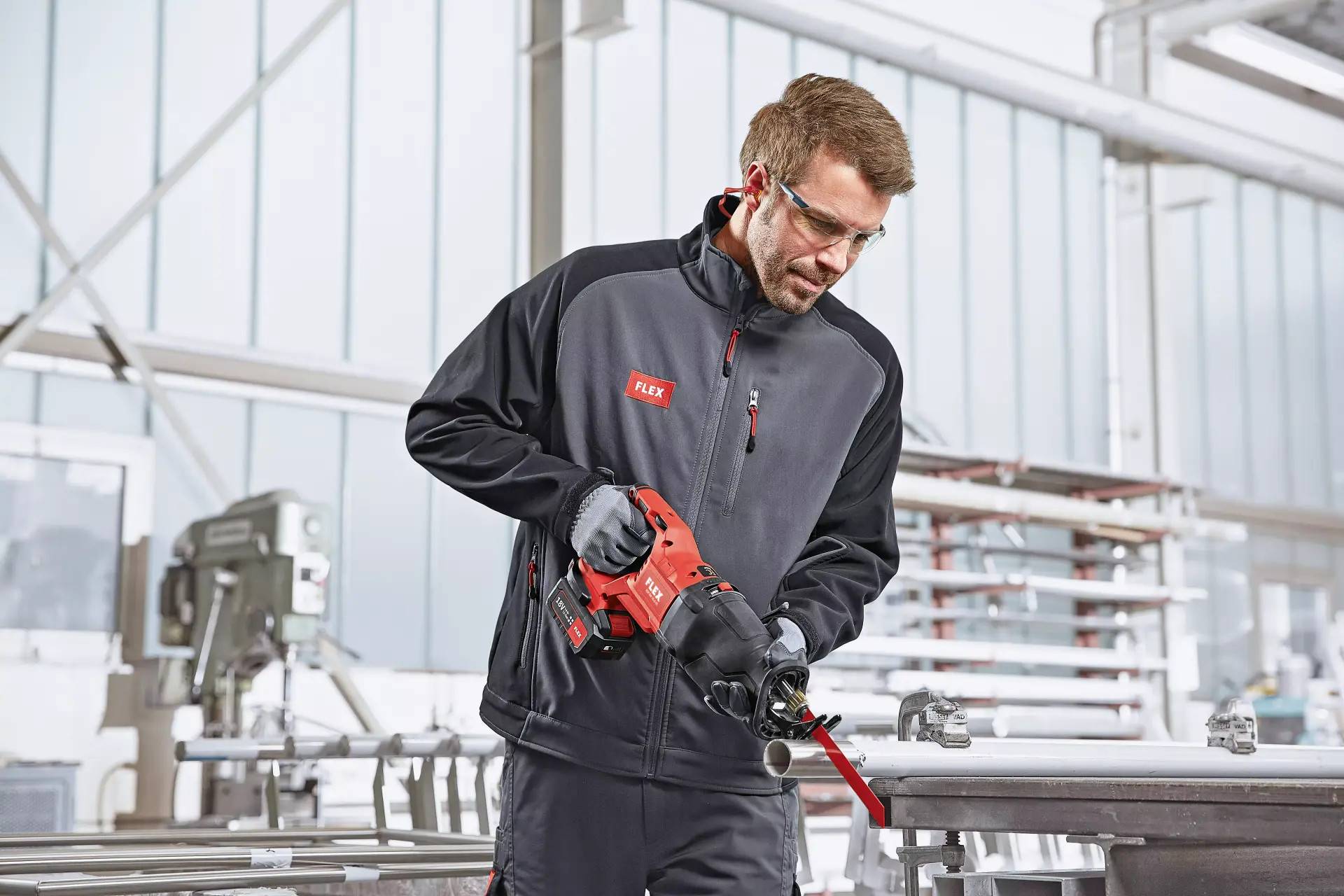 FLEX Akku-Säbelsäge mit Pendelhub 18V RSP DW 18.0-EC C 491306