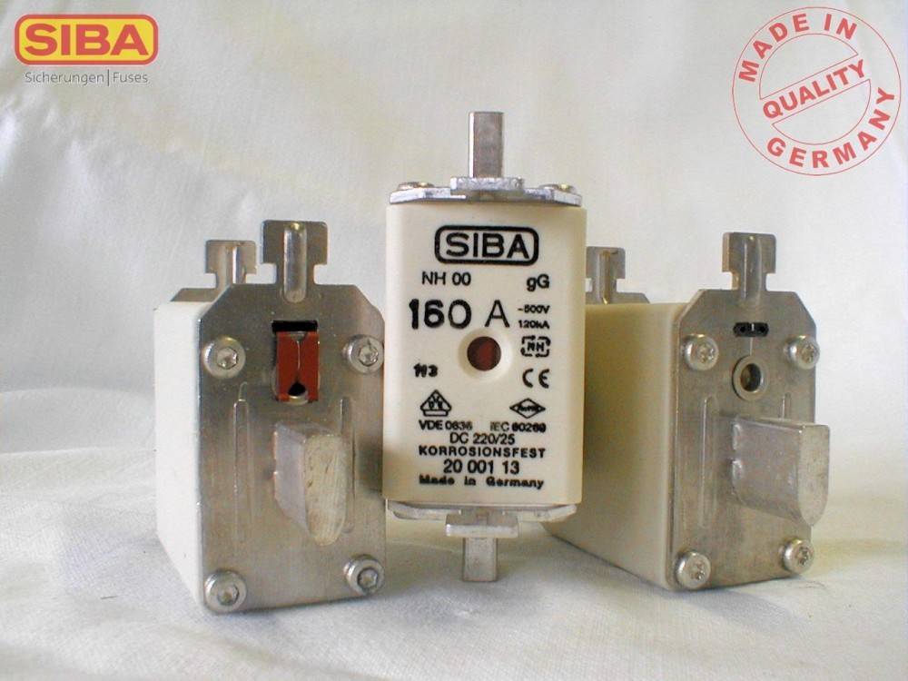 Siba NH-Sicherungseinsatz 2000113.125