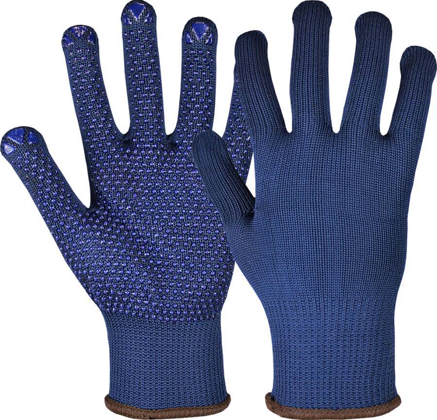 Strickschutzhandschuh Namur Blue 507560-09 Größe 09 Farbe blau Trägermaterial Baumwolle / Polyester Gauge 10 Mat.-Stär