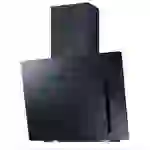 PKM Kopffreihaube 9039X - 60cm, schwarz, Glas, Schräghaube mit Randabsaugung PKM Kopffreihaube 9039X - 60cm, schwarz, Glas, Schräghaube mit Randabsaugung