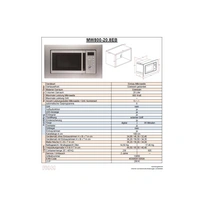 PKM Einbaumikrowelle MW800-20.8EB - Edelstahl 800Watt, 20 Liter PKM Einbaumikrowelle MW800-20.8EB - Edelstahl 800Watt, 20 Liter