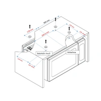 PKM Mikrowelle MW700-20 UB2 - silber, 700 Watt, Unterbau / Freistehend, 20 Liter PKM Mikrowelle MW700-20 UB2 - silber, 700 Watt, Unterbau / Freistehend, 20 Liter