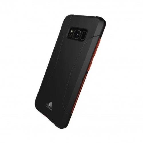 Adidas SP Solo Hülle Samsung Galaxy S8 - Schwarz Rot