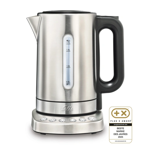 Solis programmierbarer Wasserkocher, 1,7 L, Warmhaltefunktion,Temperaturwahl Solis programmierbarer Wasserkocher, 1,7 L, Warmhaltefunktion,Temperaturwahl