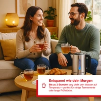 Solis programmierbarer Wasserkocher, 1,7 L, Warmhaltefunktion,Temperaturwahl Solis programmierbarer Wasserkocher, 1,7 L, Warmhaltefunktion,Temperaturwahl