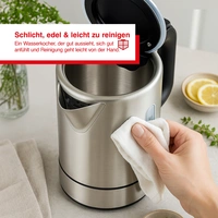 Solis programmierbarer Wasserkocher, 1,7 L, Warmhaltefunktion,Temperaturwahl Solis programmierbarer Wasserkocher, 1,7 L, Warmhaltefunktion,Temperaturwahl
