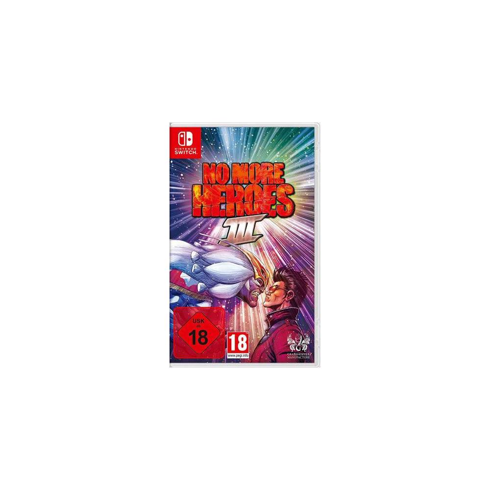 Nintendo Switch Spielcover für „No More Heroes III