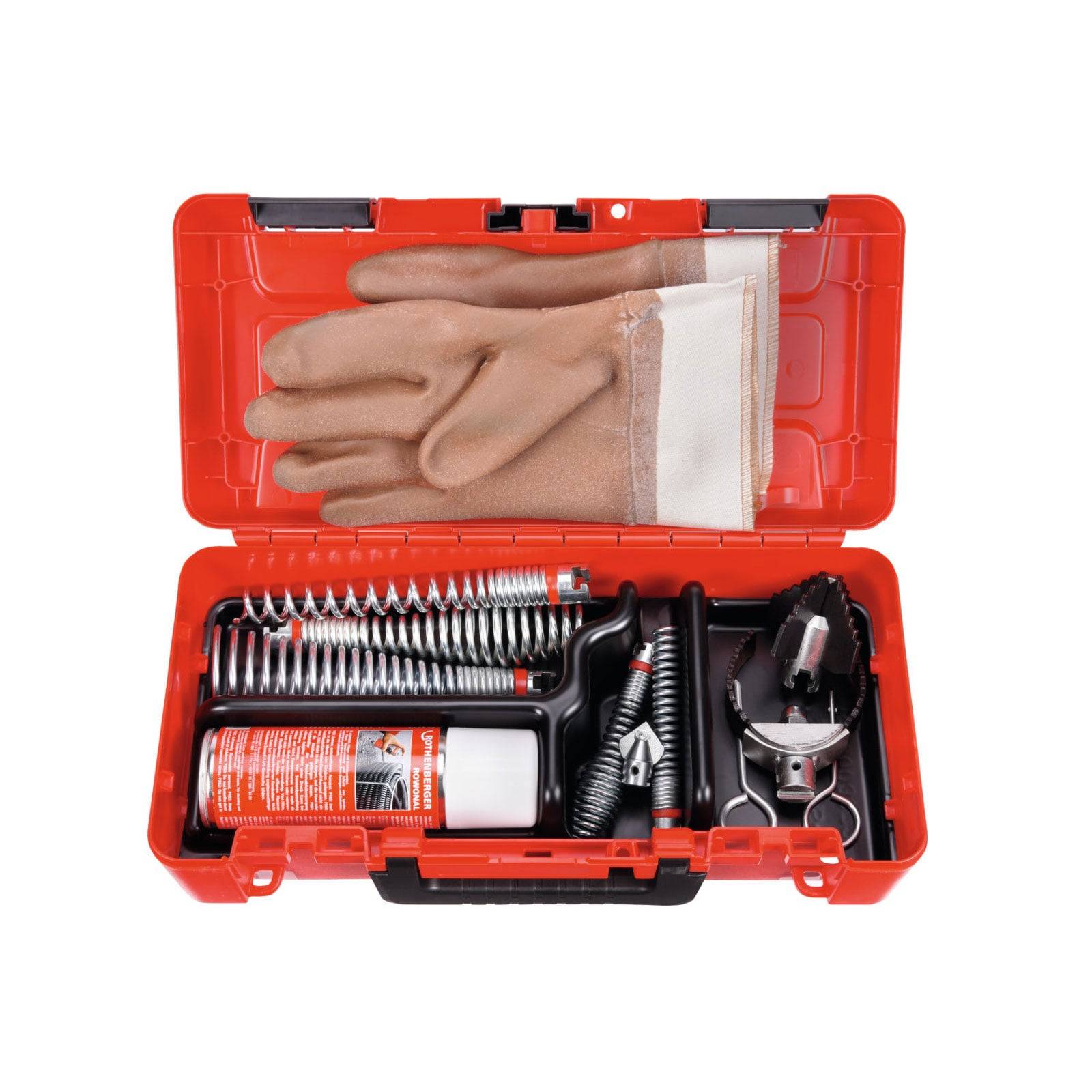 ROTHENBERGER Spiralen und Werkzeug Set für R 550, 16mm - 72947