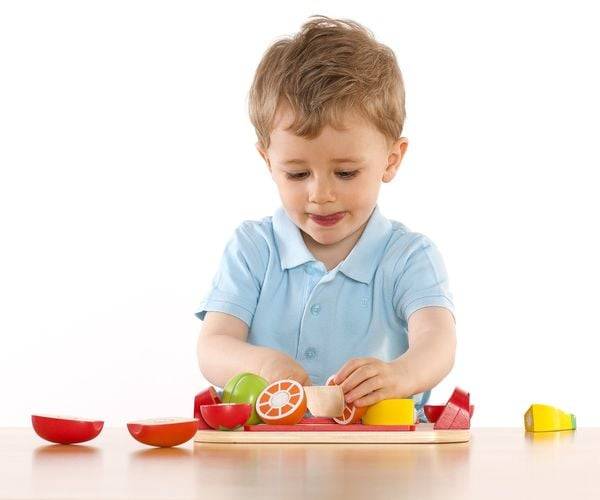 Eichhorn Schneidebrett: Obst