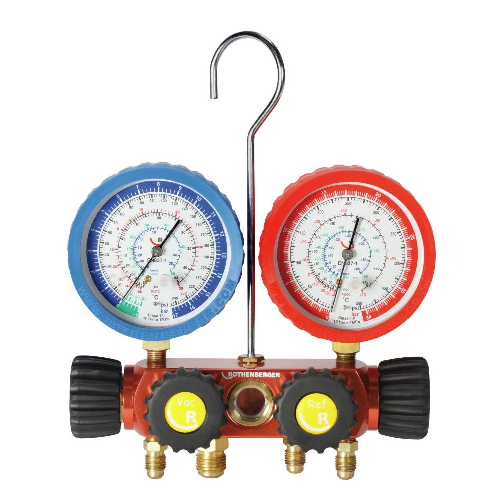 ROTHENBERGER Monteurhilfe-Set 4-Wege II Plus, R22-R407C - 170602