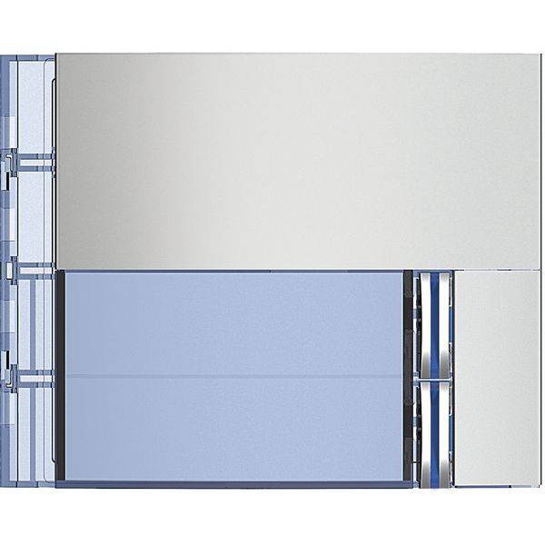 Legrand Frontblende SEFRA f.Ruftastmodul SFERA Alu mit 2 Ruftasten