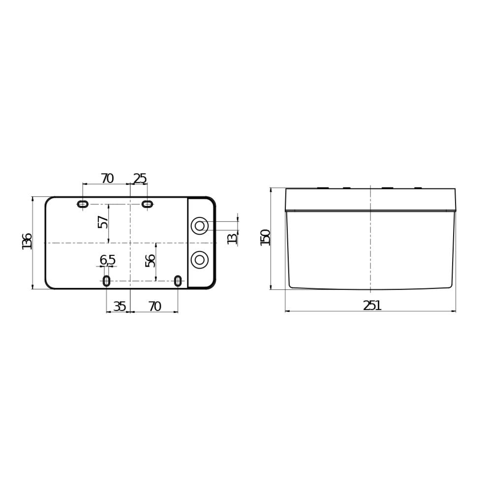 BEG Brück Electronic LED-Rettungszeichenleuchte BD21/6/3-LLD