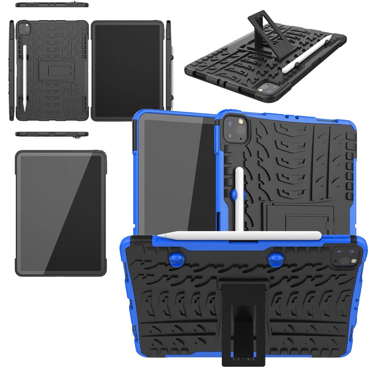 Für Apple iPad Air 11 2025 / 2024 / Pro 11.0 2022 / 2021 Outdoor Hybrid Tasche