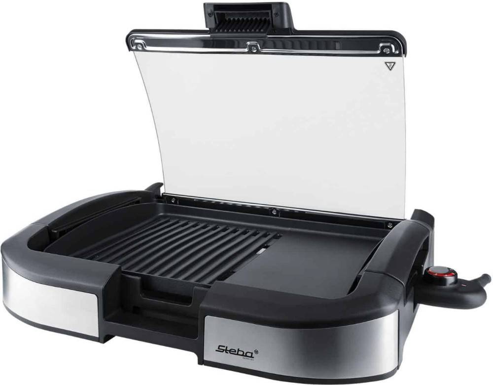 Steba Barbecue-Tischgrill VG 195 sw/Glas