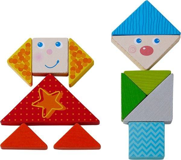 HABA - Legespiel Bunter Tangram-Mix