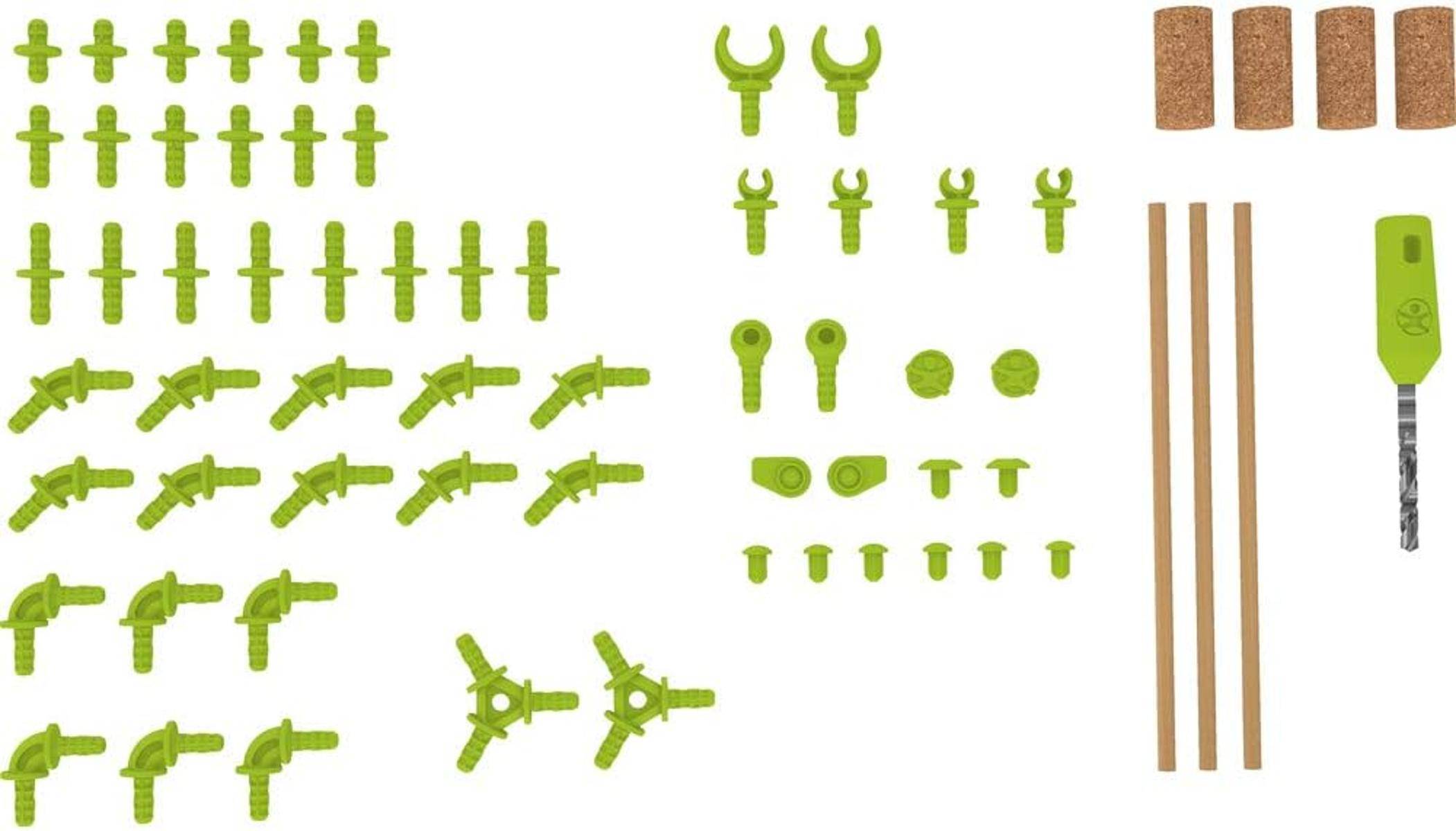 Haba Terra Kids 305343 Connectors Konstruktions-Set Figuren Holz Kork Anleit. 8+