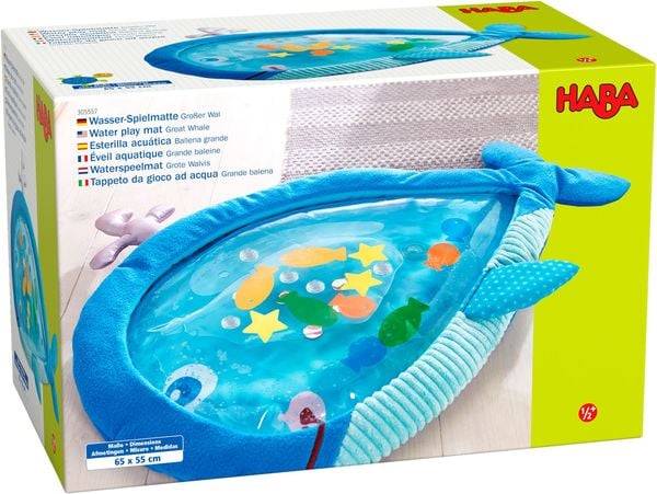 HABA - Wasser-Spielmatte Großer Wal