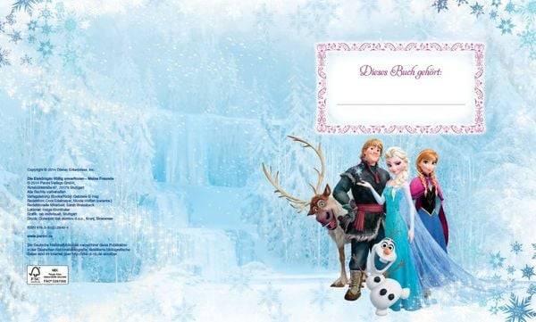 Disney Die Eiskönigin: Völlig unverfroren Freundebuch