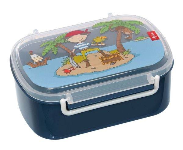 Sigikid 25004 - Brotdose Sammy Samoa blau