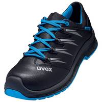Uvex 69342, Männlich, Erwachsener, Sicherheitsschuhe, Schwarz, Blau, ESD, S2, S3, SRC, Schnürverschluss