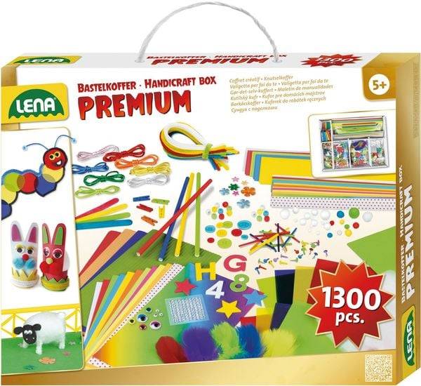 Lena - Bastelkoffer Premium, Faltschachtel