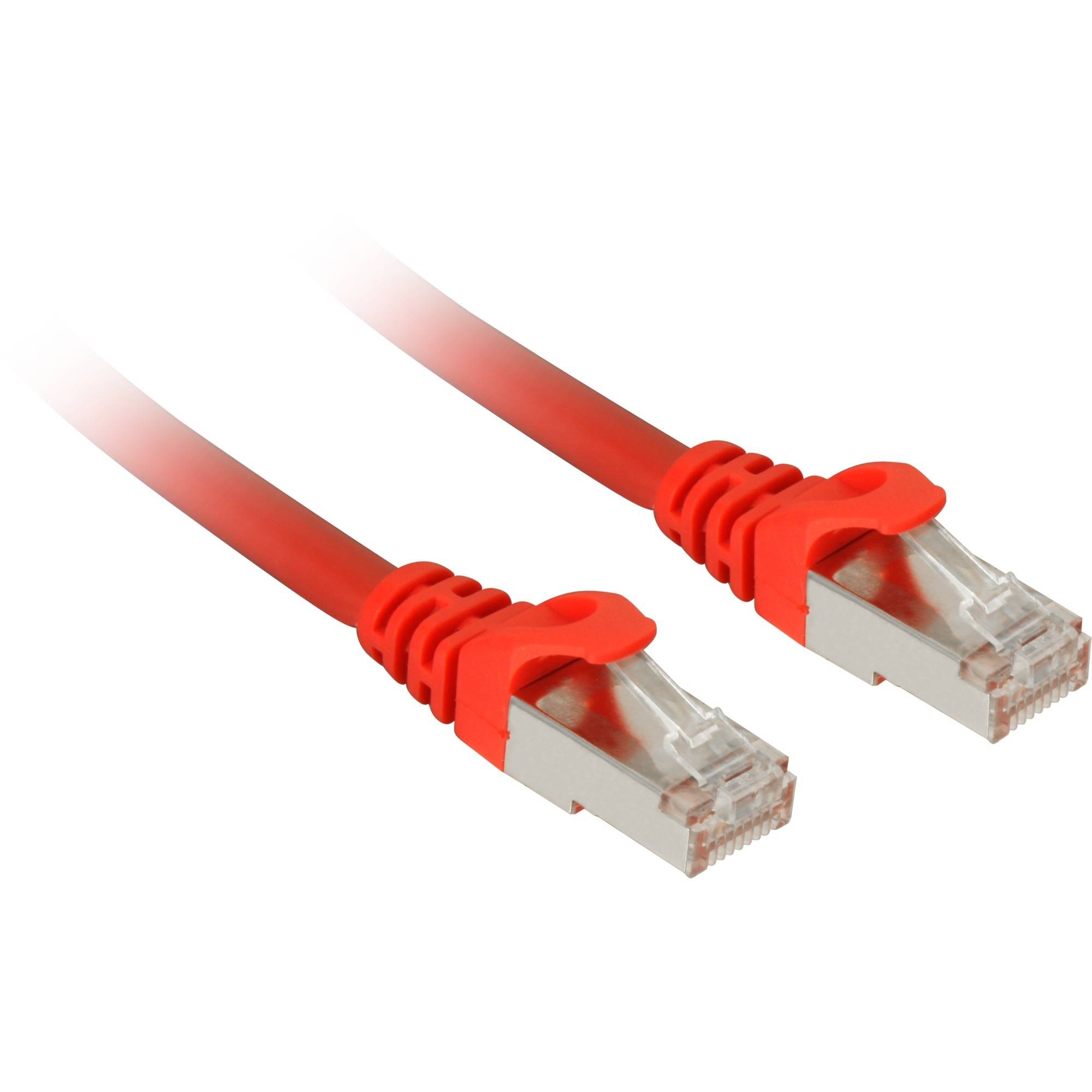 Sharkoon Patch. SFTP Cat7a Rohk rd 3.0m| LSOH - Switch - Kabel - Netzwerk - m -