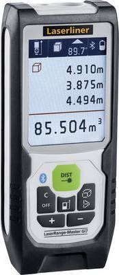 Laserliner 080.837A Laser-Entfernungsmesser Bluetooth, Dokumentations-App Messbereich (max.) 70 m (080.837A)