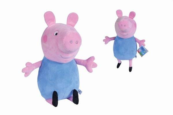 Simba 109261003 - Peppa Pig, Plüsch Schorsch, Tierfigur, 31cm