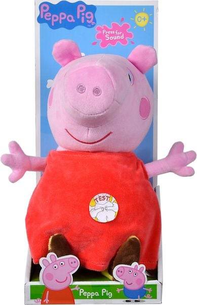 Peppa Pig Plüsch Peppa mit Sound, 22cm