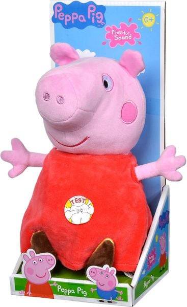 Peppa Pig Plüsch Peppa mit Sound, 22cm