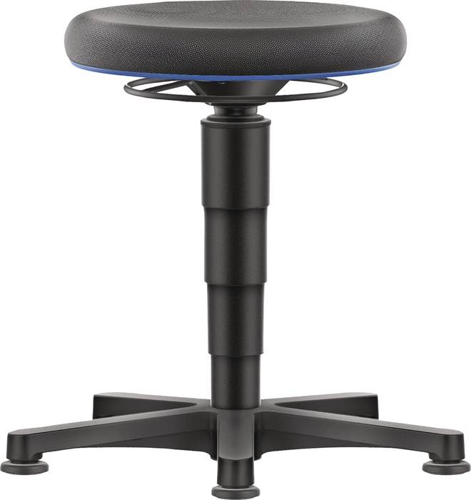 Drehhocker Bodengleiter Supertec schwarz Sitz-H.450-650mm Supertec BIMOS