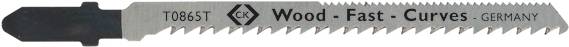 C.K Stichsägeblatt 865T für Holz, für Kurven 5 St