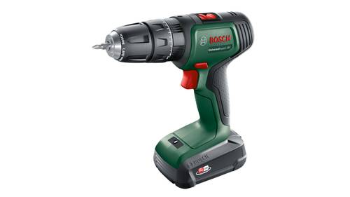 Cordless impact drill UniversalImpact 18V green black Li-ion battery 1.5Ah case