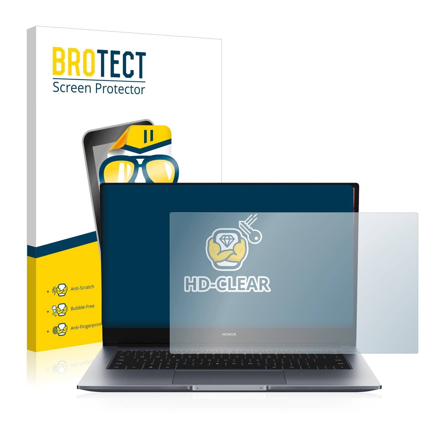 BROTECT HD-Clear Displayschutzfolie für Honor MagicBook