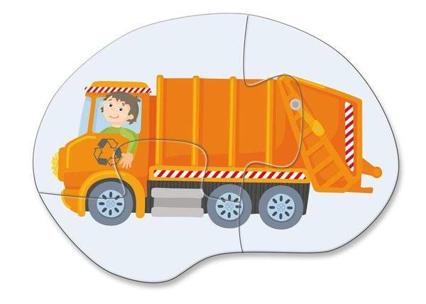 HABA - 4 erste Puzzles - Einsatzfahrzeuge